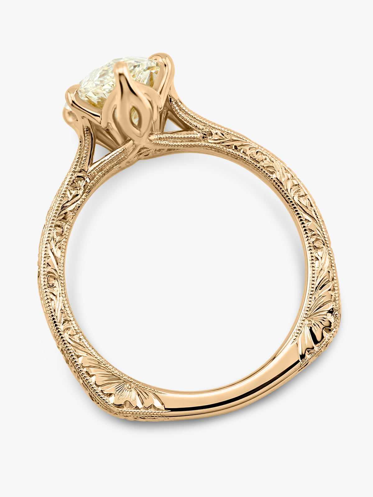 MINHÈ ring 2034-1 · Hand Engraving