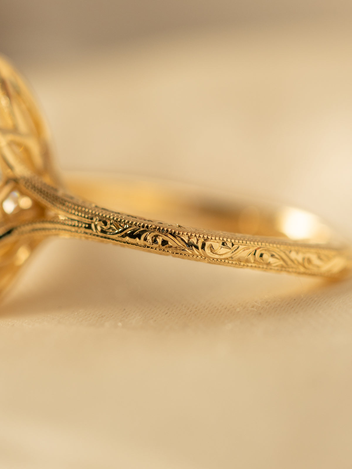 MINHÈ ring 2034-1 · Hand Engraving