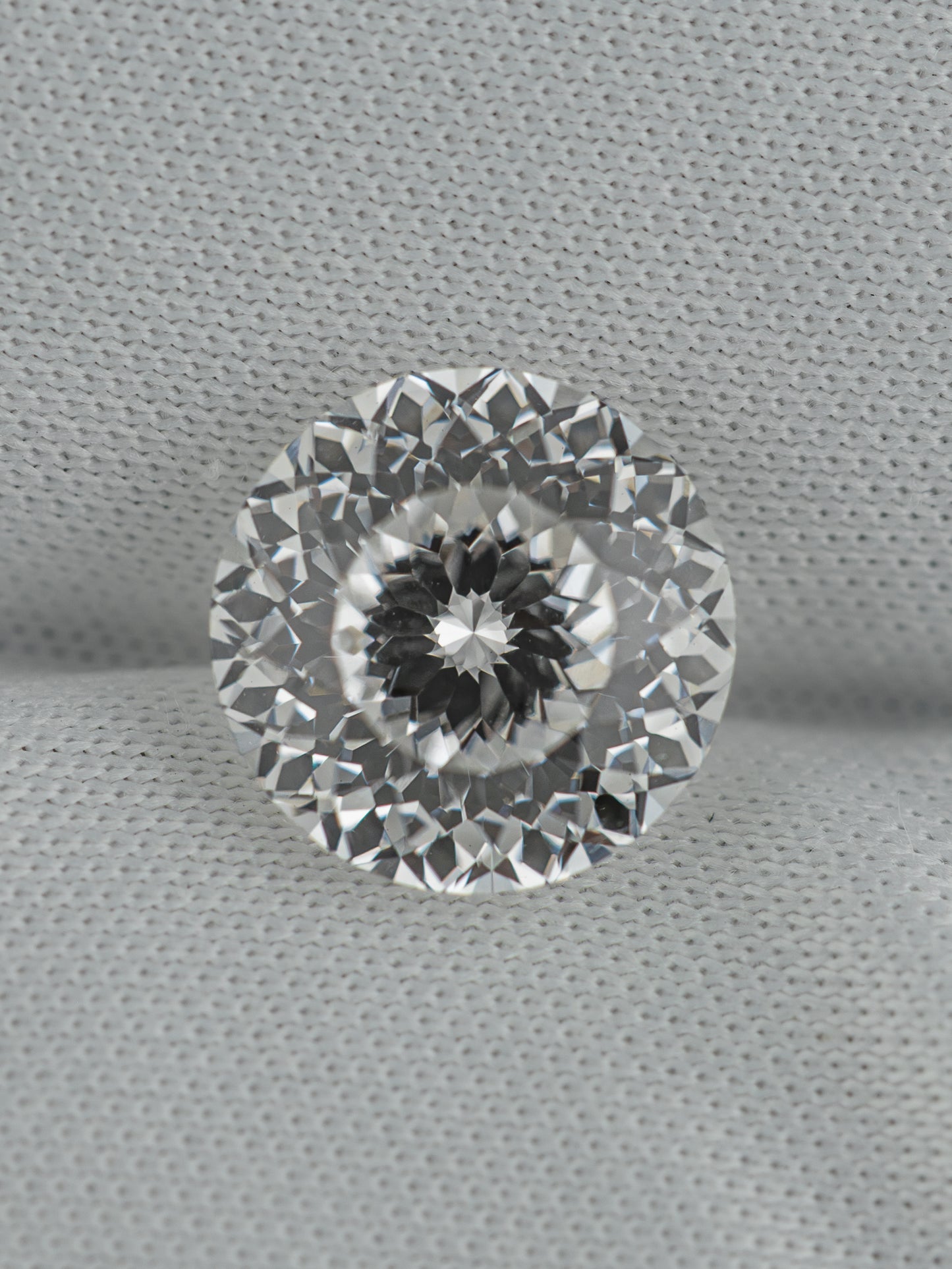 2.27ct Portuguese Cut Round Lab-Diamond