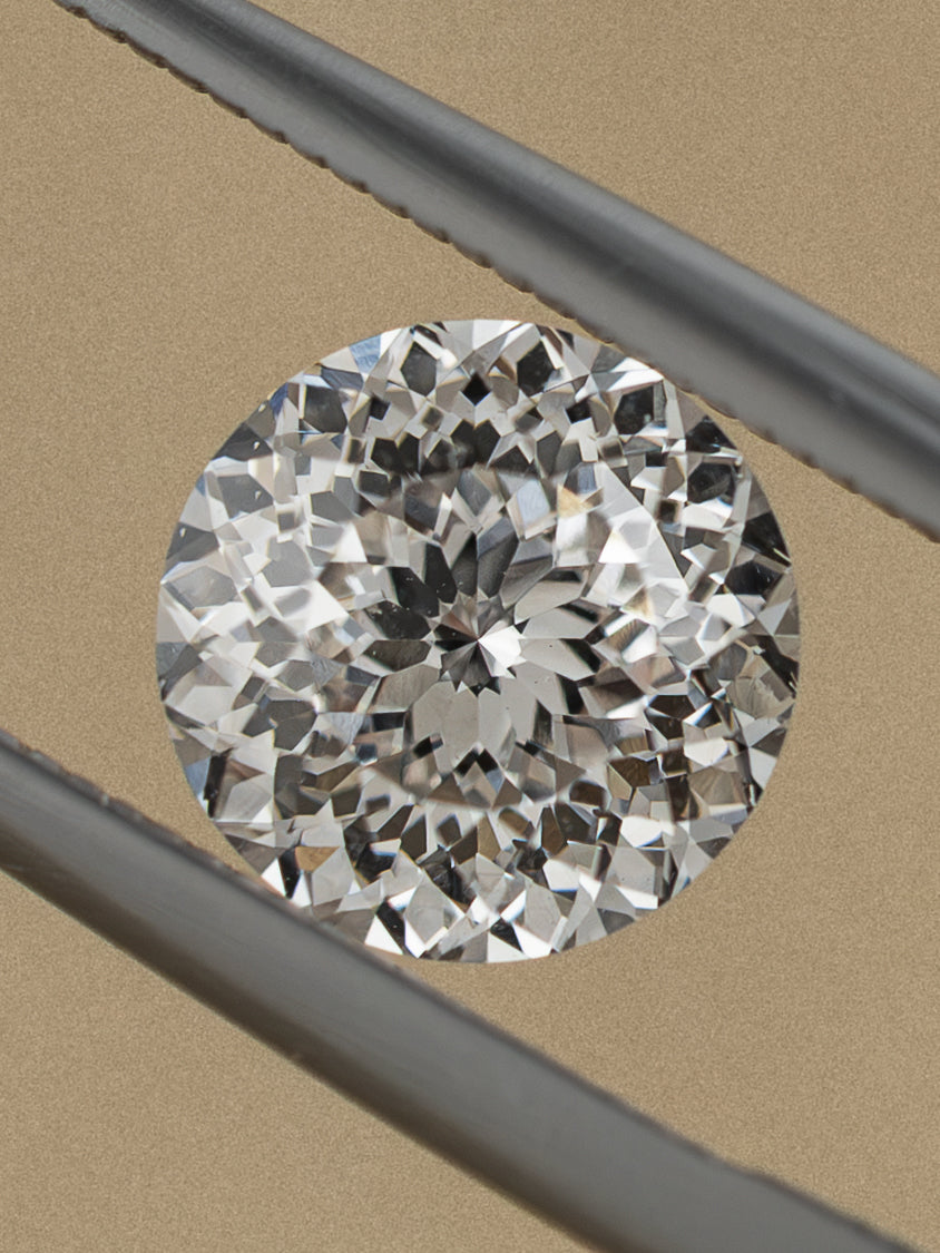 2.27ct Portuguese Cut Round Lab-Diamond