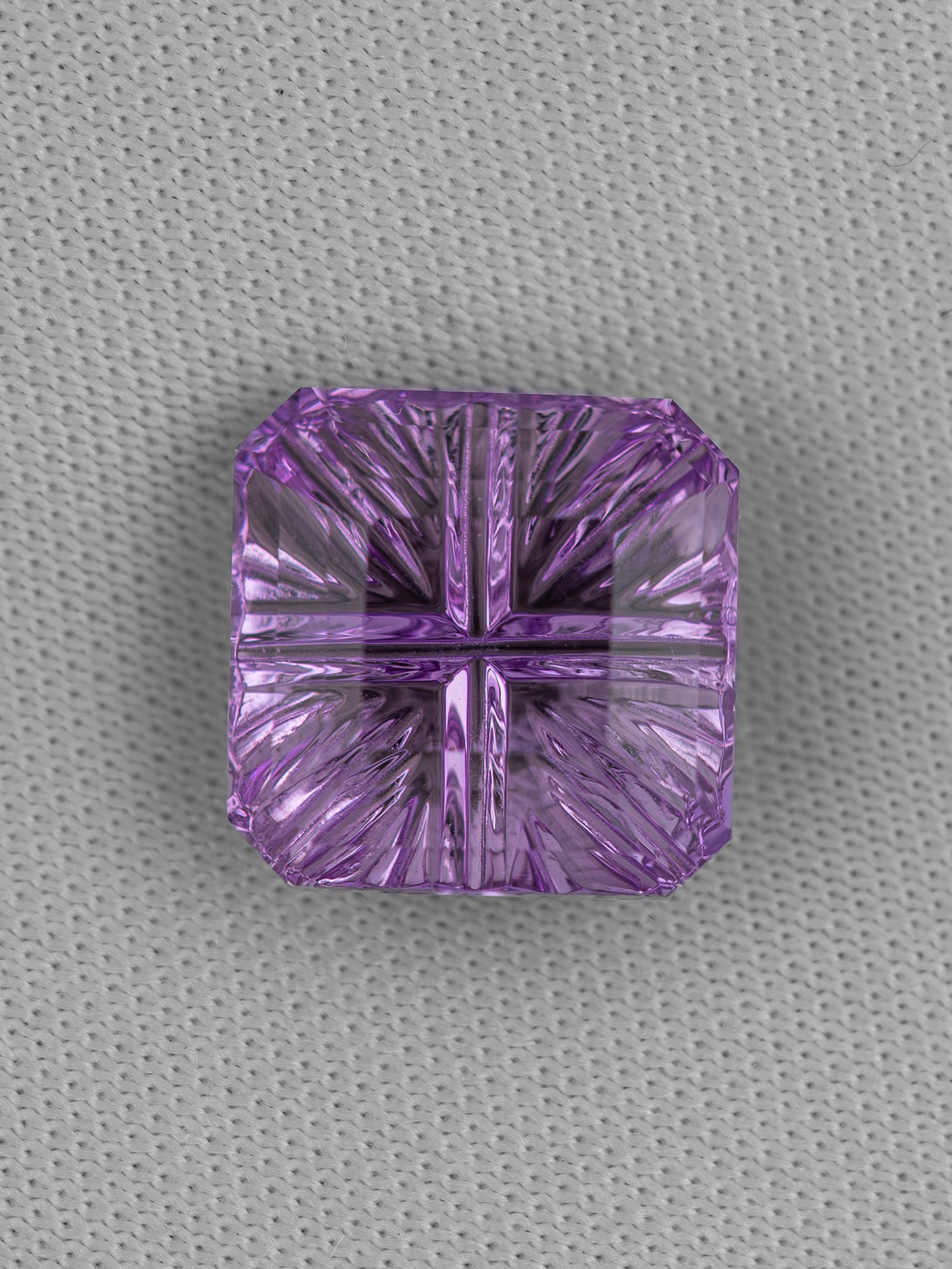3.6ct Fantasy Cut Purple Lab Sapphire