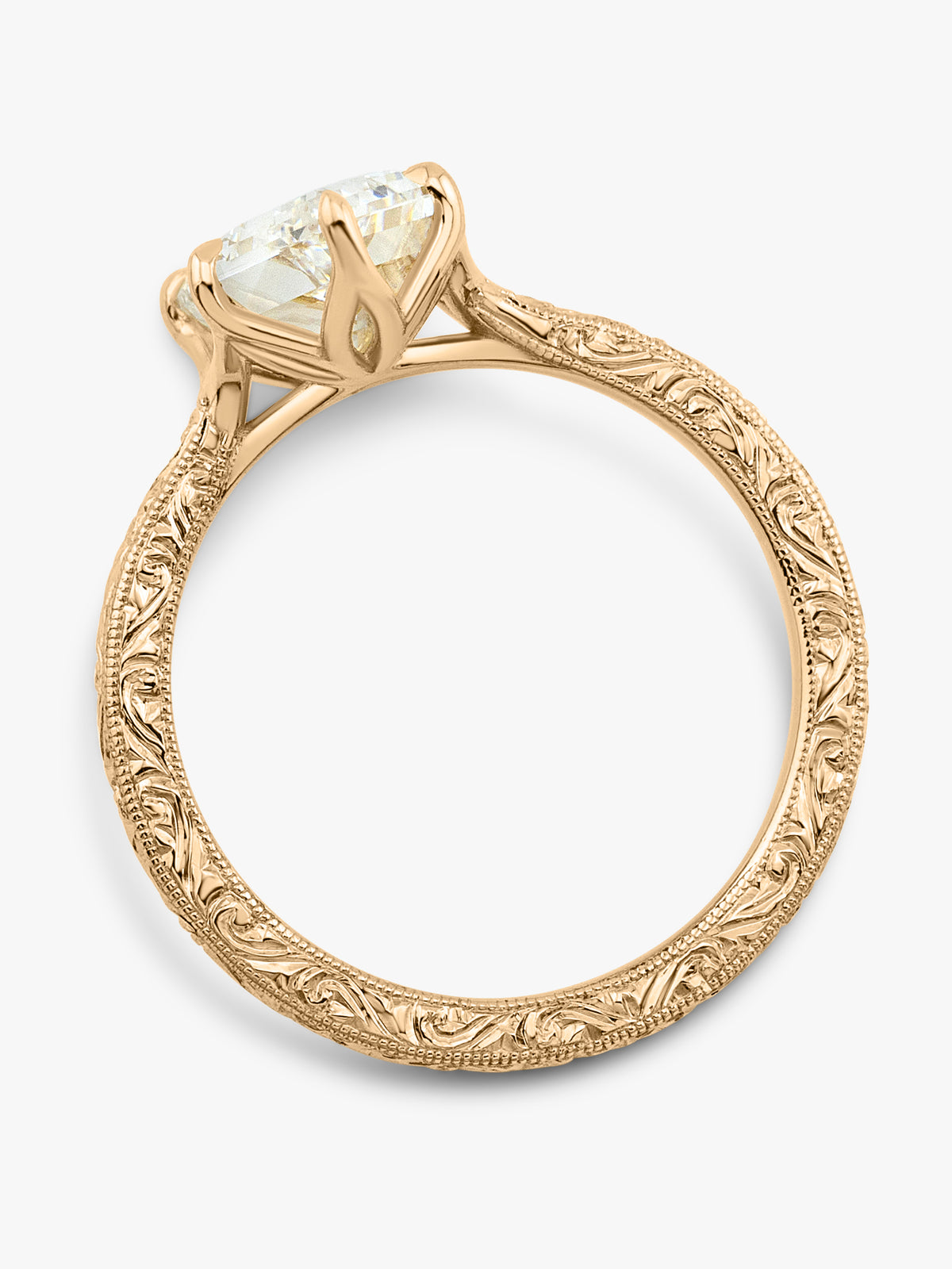 MINHÈ ring 2075-1 · Hand Engraving