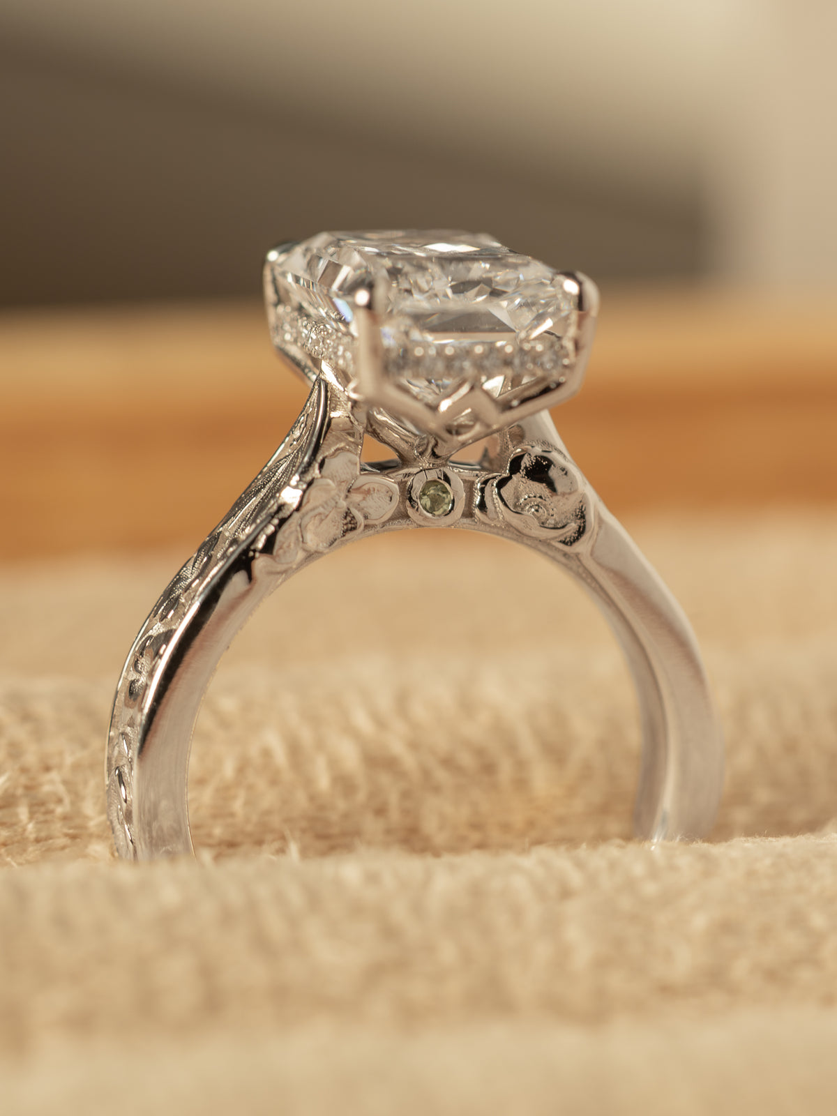 MINHÈ ring 1815-1 · CAD Engraving · Bridge Mural