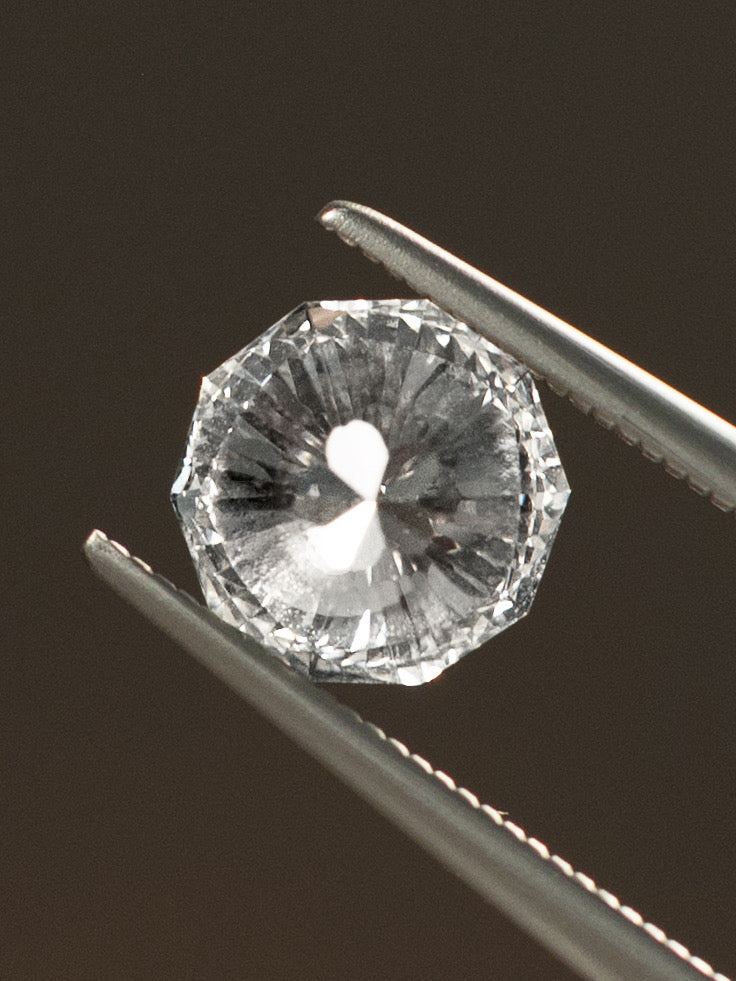 3ct Sakura Cut Moissanite