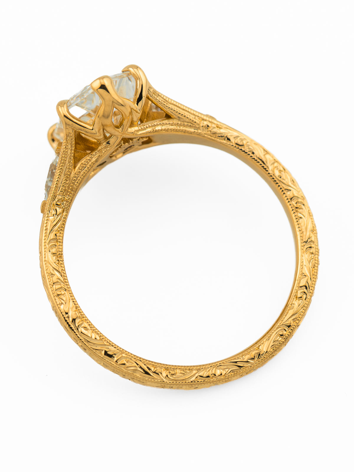 minhè ring 1860-1 · Hand Engraving