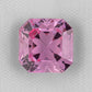 3.78ct Sakura Asscher Sapphire - Rose
