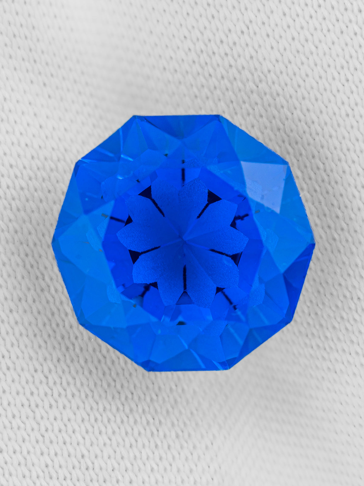 Blossom Cut Spinel - Azure Blue