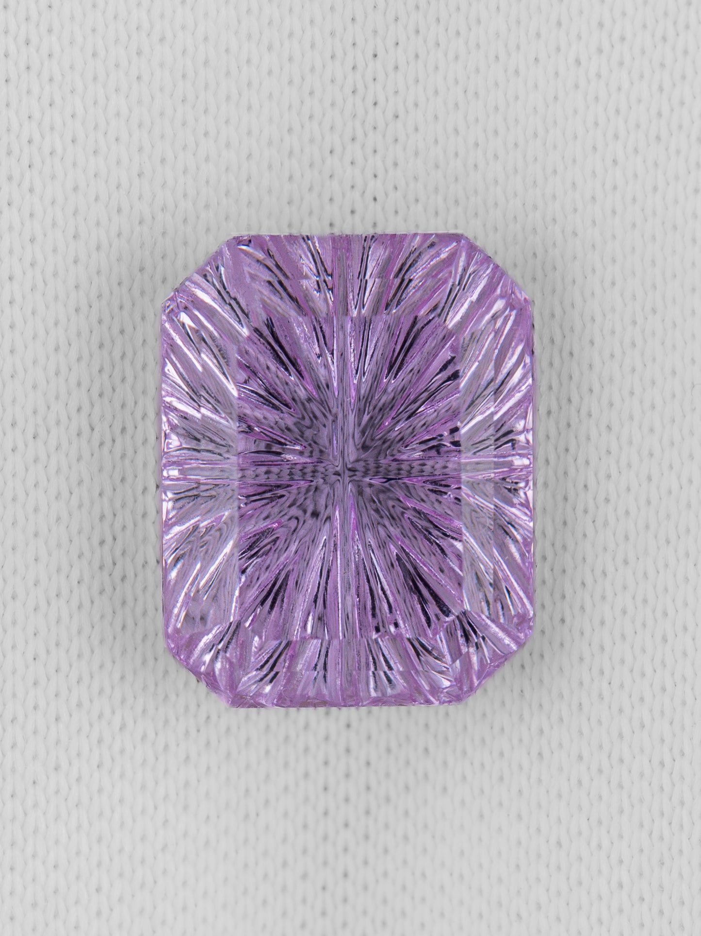 4.10ct Fantasy Cut Lavender Lab Sapphire