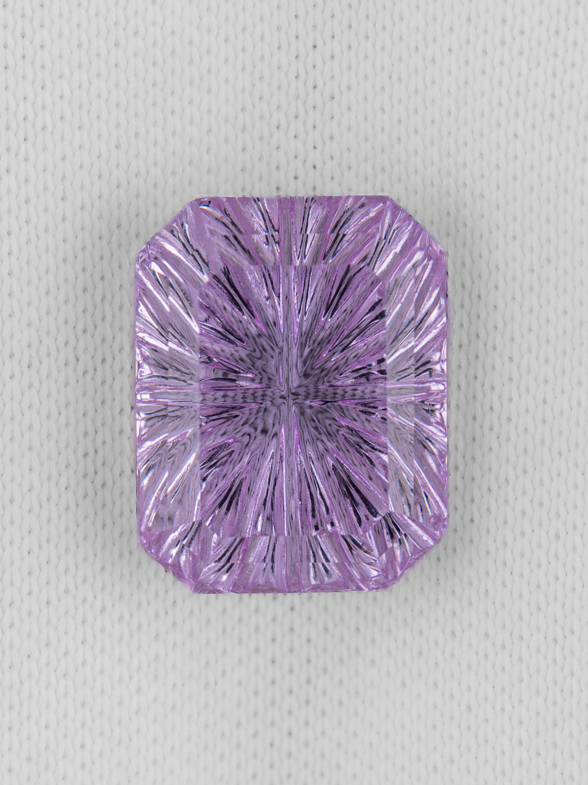 4.10ct Fantasy Cut Lavender Lab Sapphire