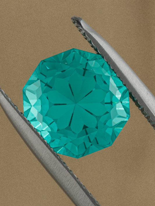 Blossom Cut Paraiba - Turquoise