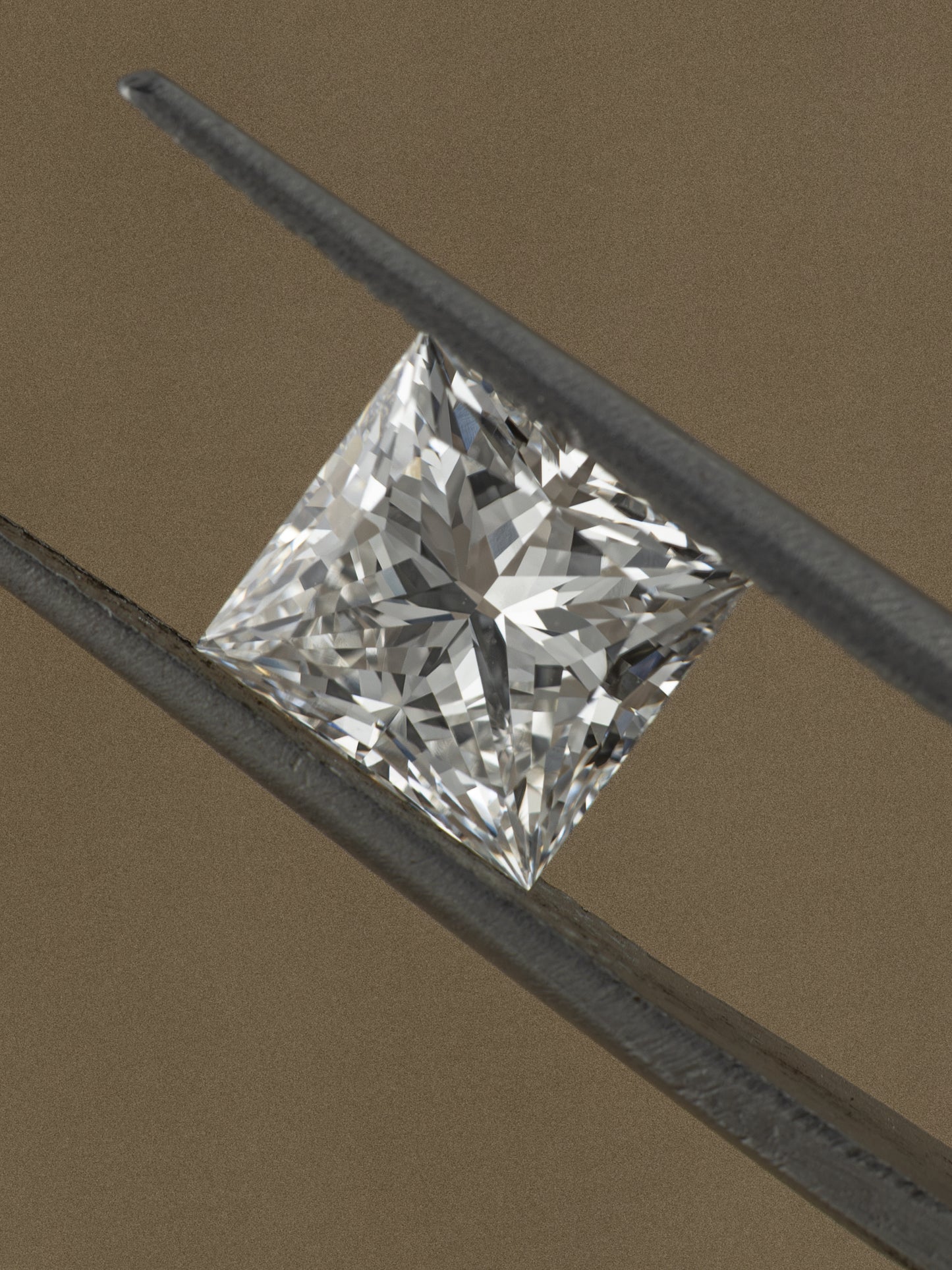 2.52ct Princess E VVS2 Lab-Grown Diamond
