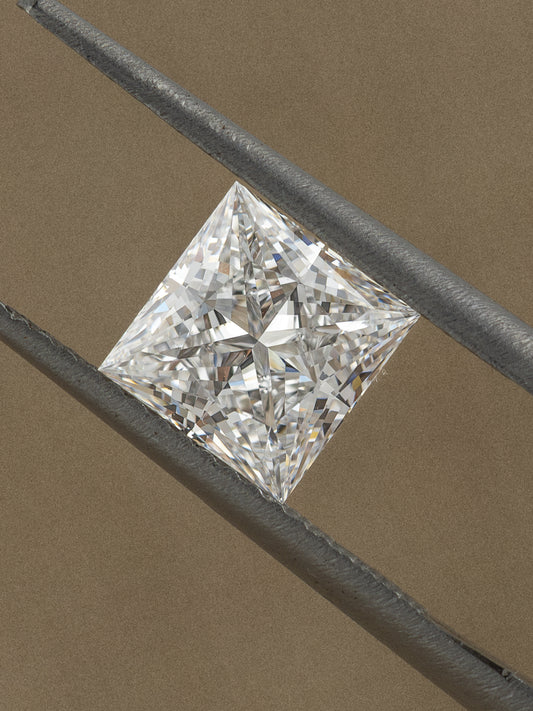 1.50ct Princess D VVS1 Lab-Grown Diamond