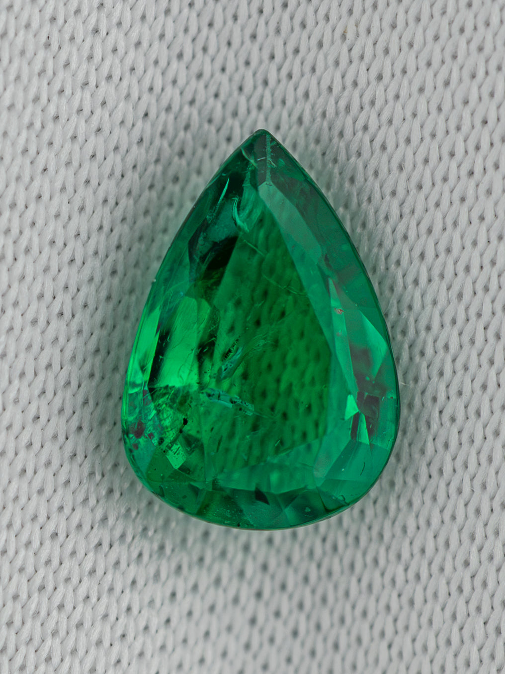 0.54ct Pear Natural Emerald