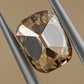 2.35ct Champagne Cushion Lab-Grown Diamond