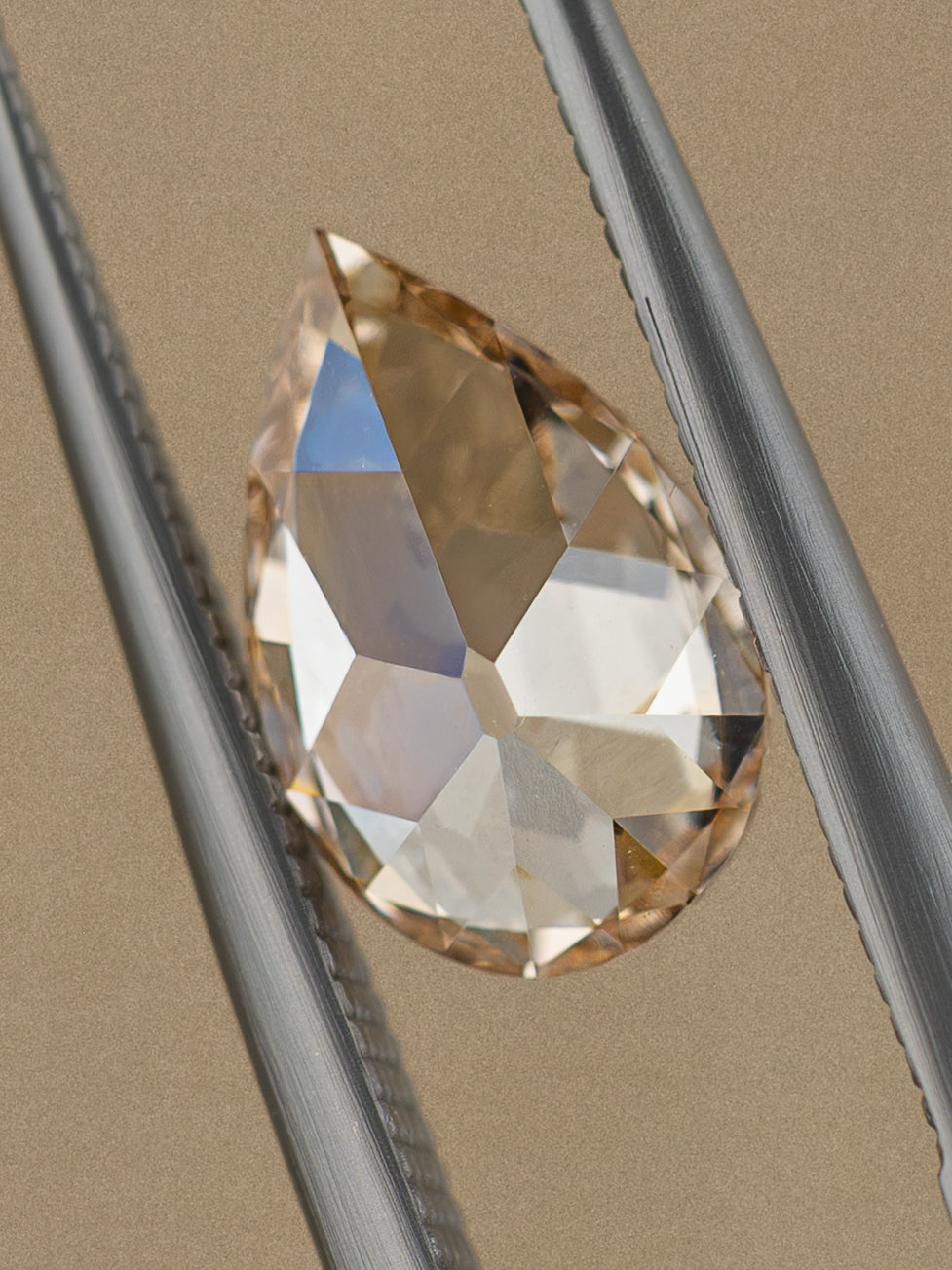 1.96ct Champagne Pear Lab-Grown Diamond