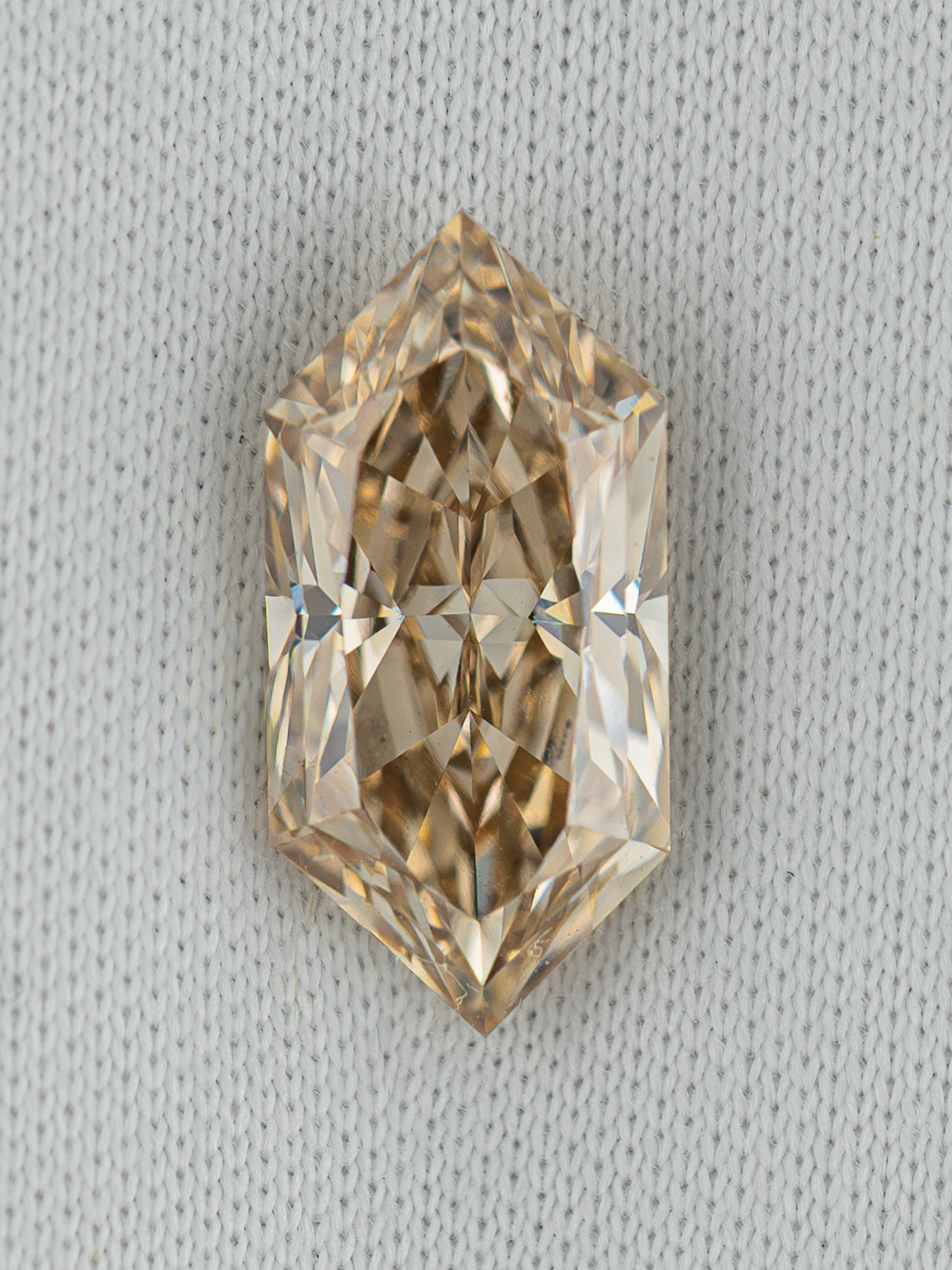 3.13ct Champagne Dutch Marquise Lab-Grown Diamond