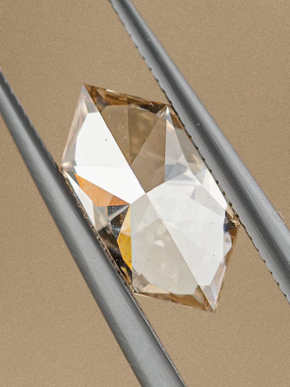 3.13ct Champagne Dutch Marquise Lab-Grown Diamond