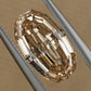4.11ct Champagne Dodecagonal Step-Cut Lab-Grown Diamond