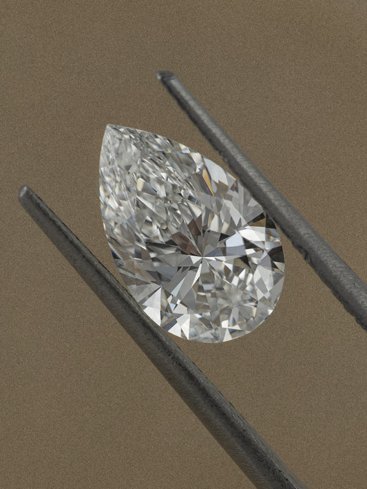2.02ct Pear D VVS1 Lab-Grown Diamond