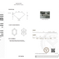 2.22ct Champagne Hexagonal Lab-Grown Diamond
